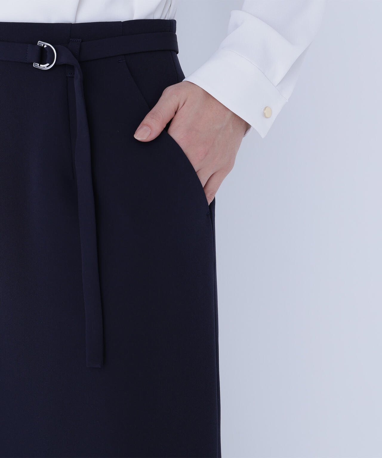 ダブルクロスストレッチ SETUP タイトスカート | NATURAL BEAUTY BASIC