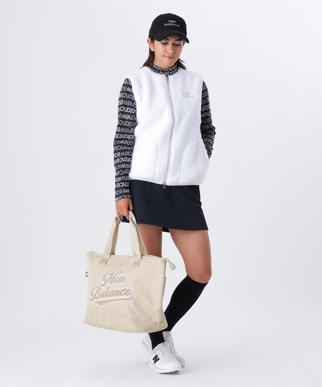 フルジップ ボア ベスト (WOMENS) | new balance golf（ニューバランス