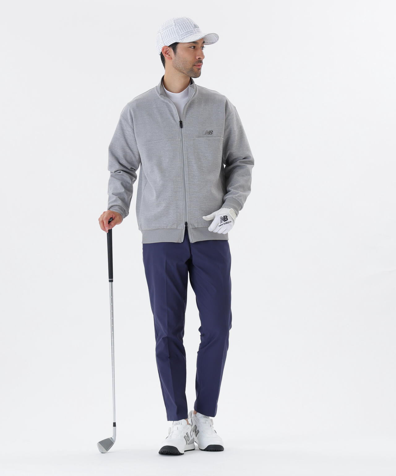 スウェット フルジップ スタンドネック プルオーバー (MENS) | new