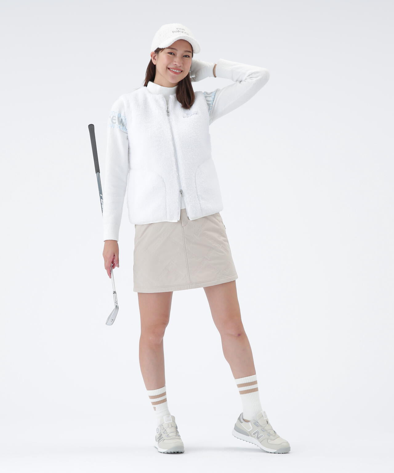 保温 ハイネック ニット プルオーバー (WOMENS) | new balance golf