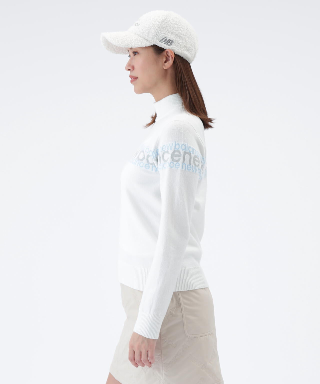 保温 ハイネック ニット プルオーバー (WOMENS) | new balance golf