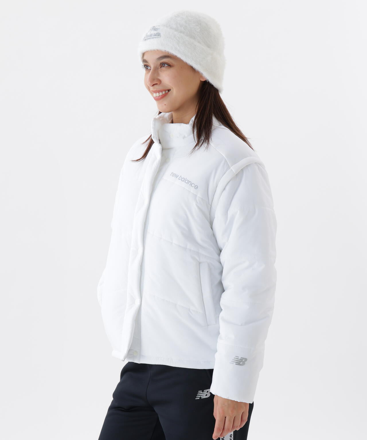 袖脱着2WAY 中綿 フルジップ ブルゾン (WOMENS) | new balance golf