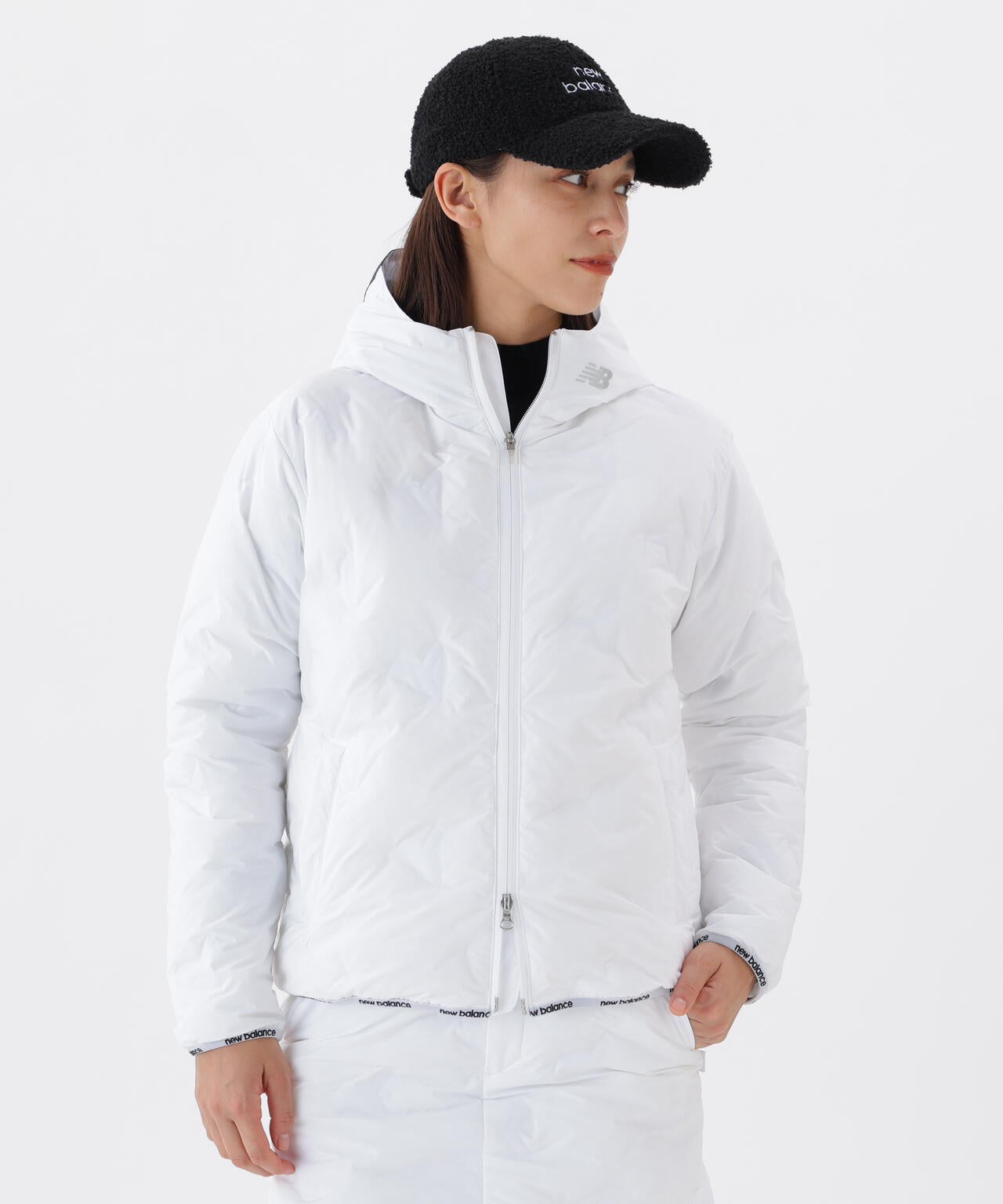 撥水 保温 ライトダウン フルジップ フーディー (WOMENS) | new