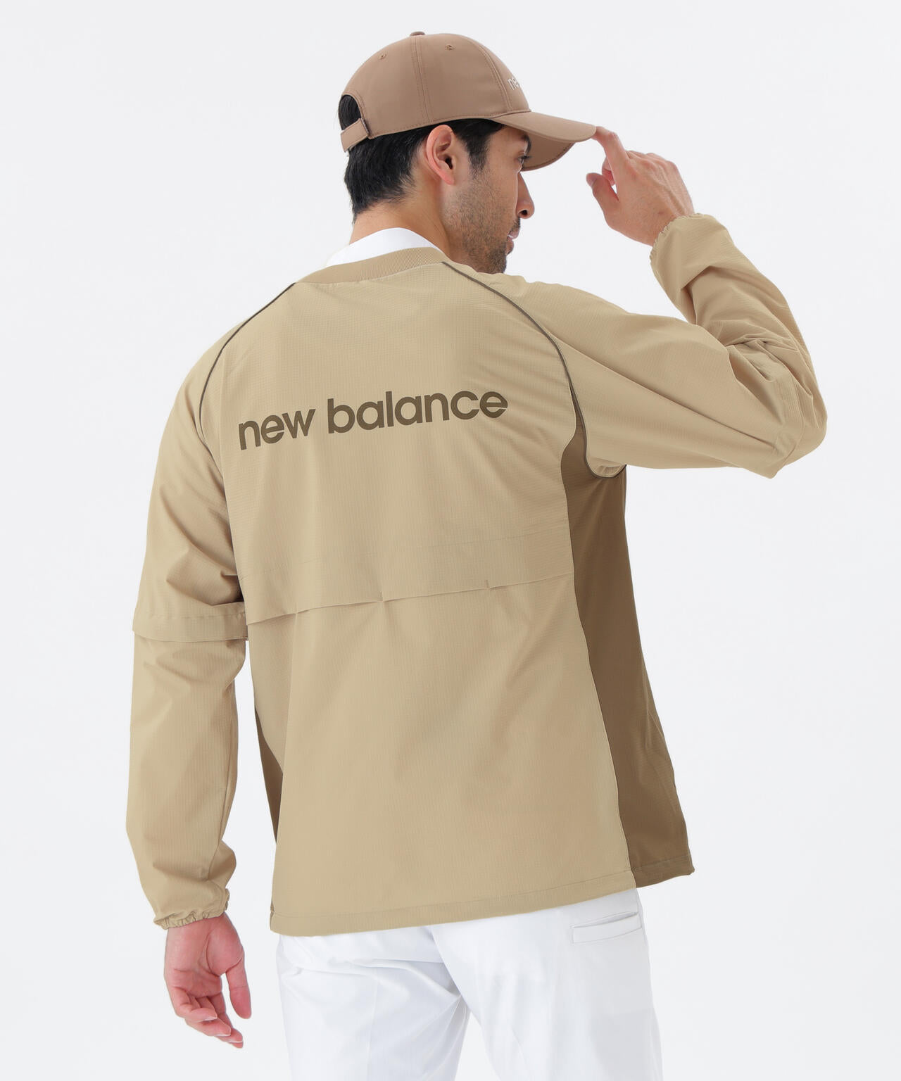袖脱着 クルーネック スニードジャケット (MENS) | new balance golf