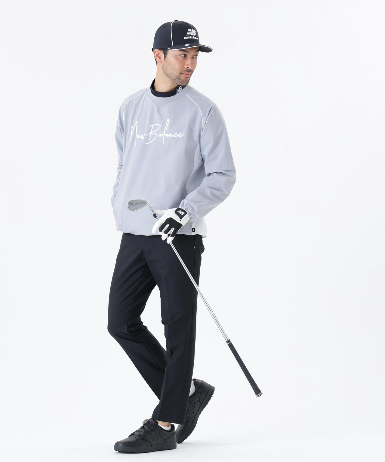 美品 ！】ニューバランスゴルフ セットアップ ストレッチ ニット 1 美