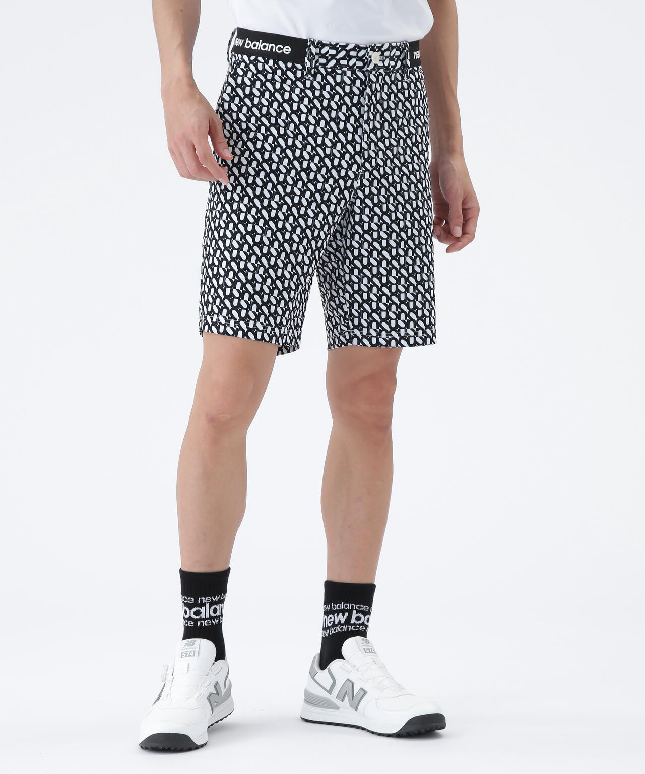 ロゴジオメトリック柄 ショートパンツ (MENS) | new balance golf