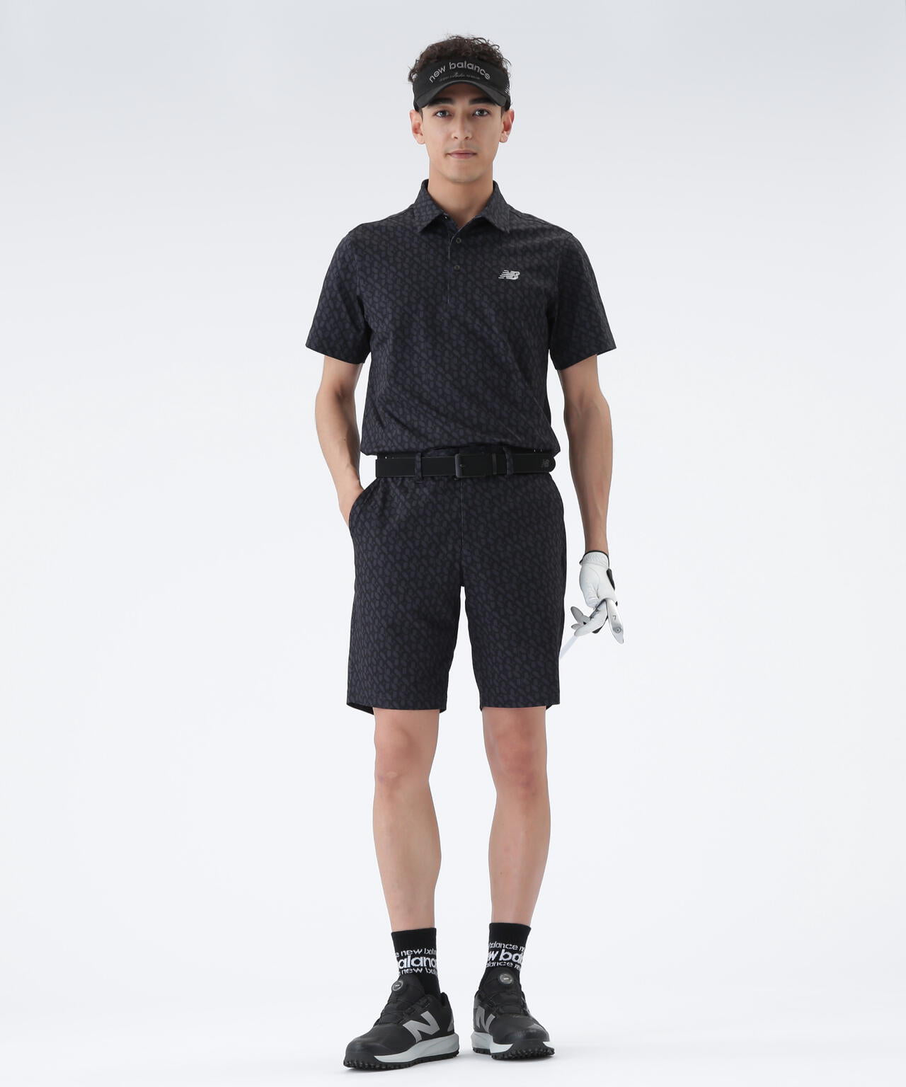 ロゴジオメトリック柄 ショートパンツ (MENS) | new balance golf