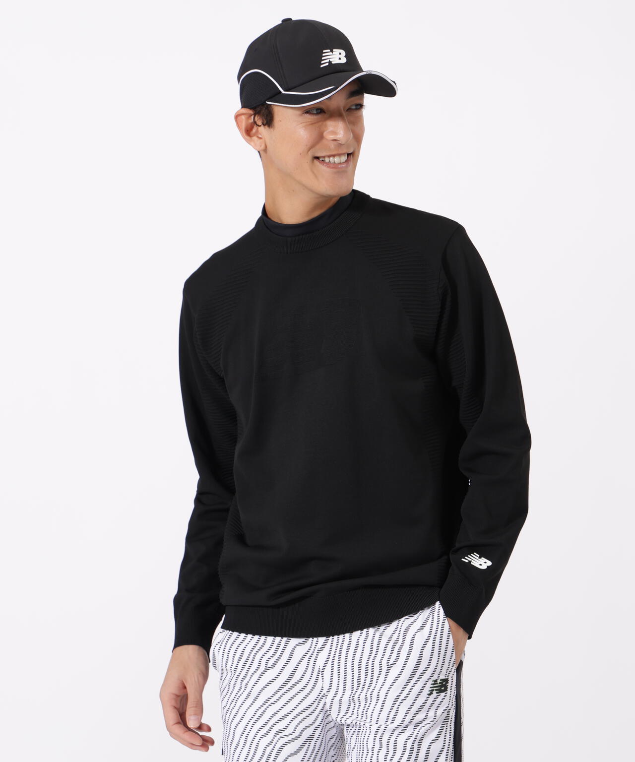 クルーネック ニット プルオーバー (MENS) | new balance golf
