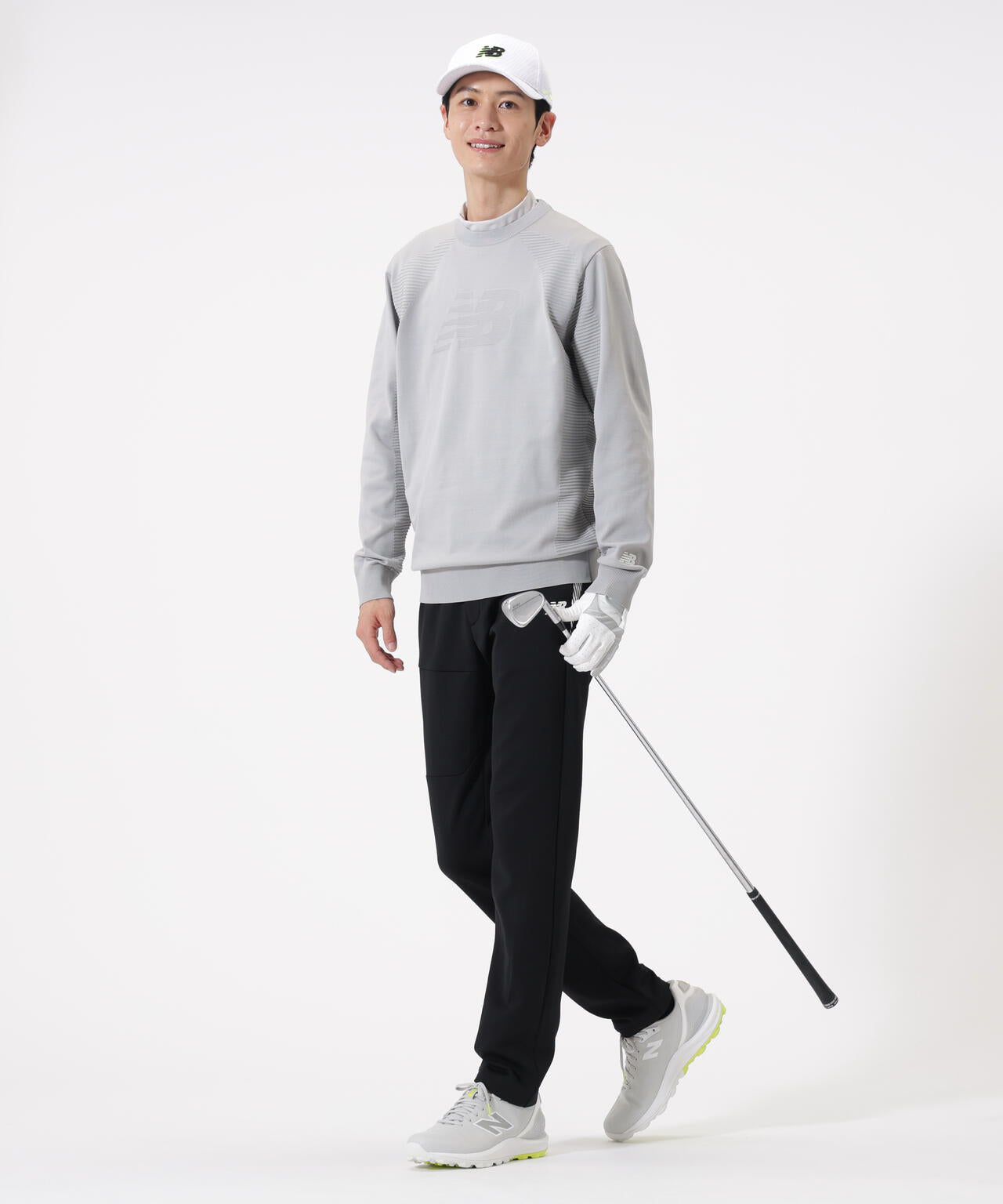 クルーネック ニット プルオーバー (MENS) | new balance golf