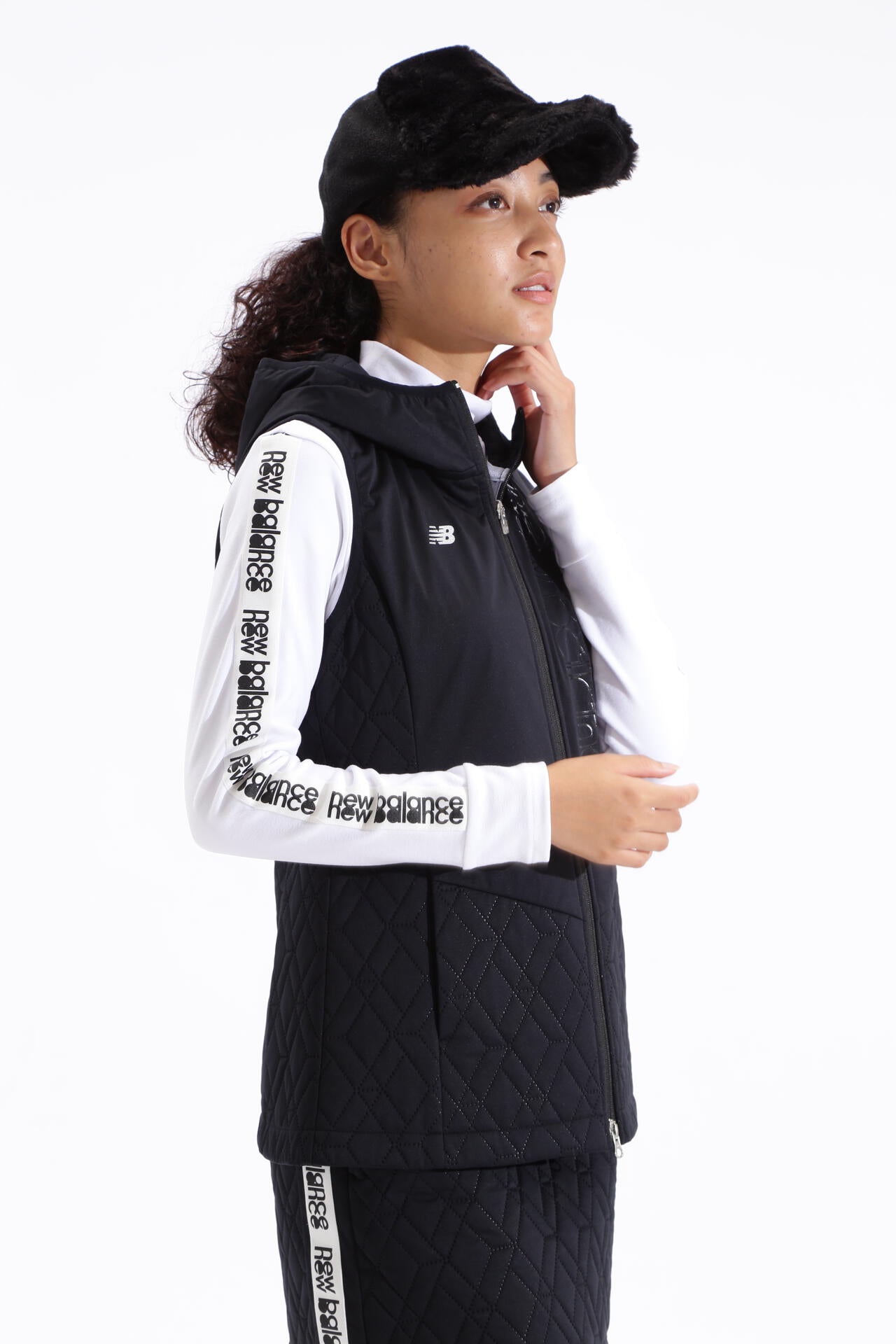 3Dダイヤキルト ロングベスト (WOMENS SPORT) | new balance golf