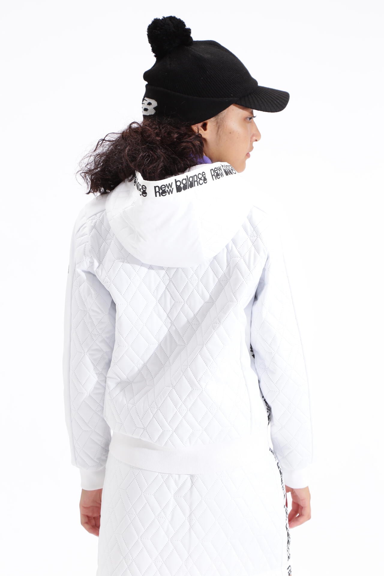 ダイヤキルト フルジップ フーディー (WOMENS SPORT) | new balance