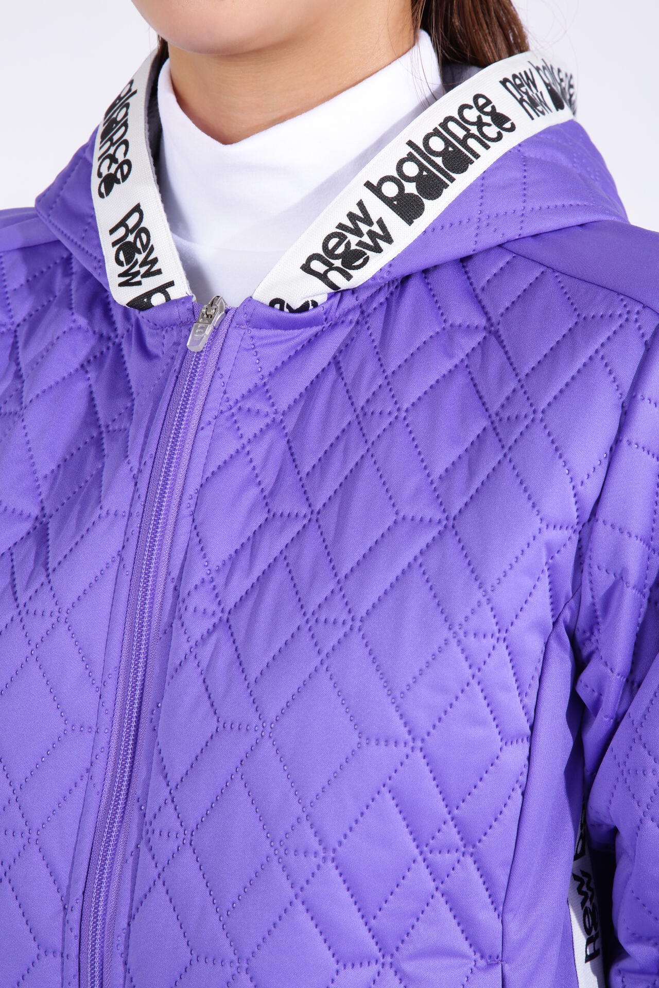 ダイヤキルト フルジップ フーディー (WOMENS SPORT) | new balance