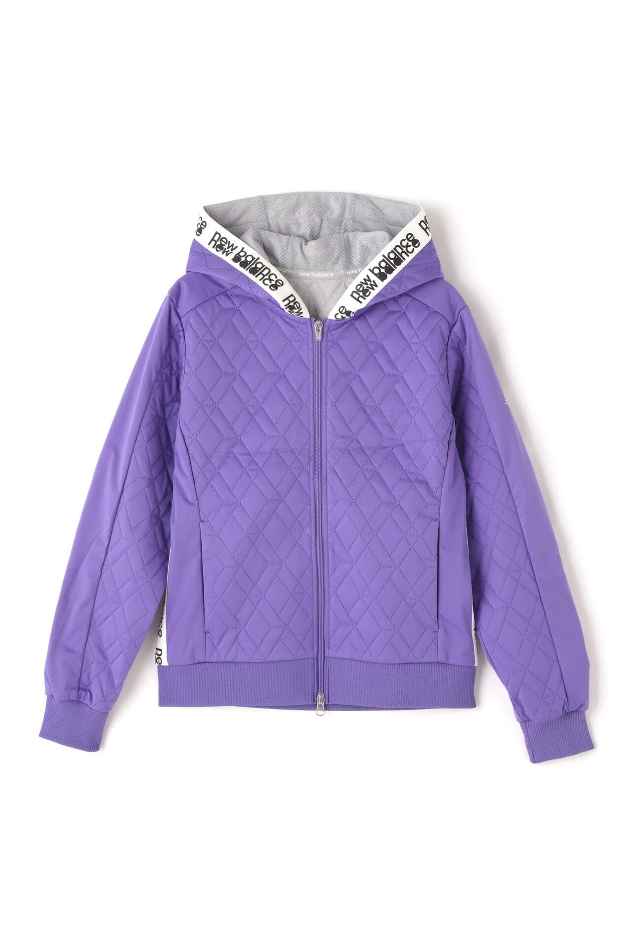 ダイヤキルト フルジップ フーディー (WOMENS SPORT) | new balance