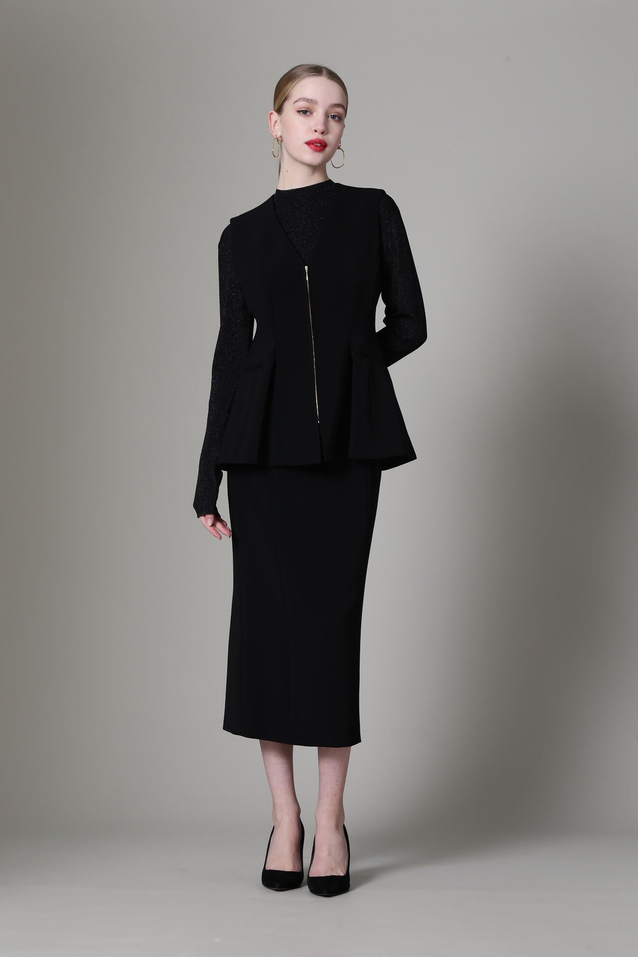 URBAN PRECIOUS] アシンメトリーベンツスカート | PINKY&DIANNE