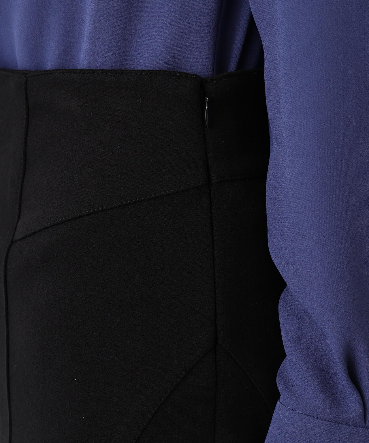 WEB/店舗限定カラー］ウールスムースカッティングタイトスカート