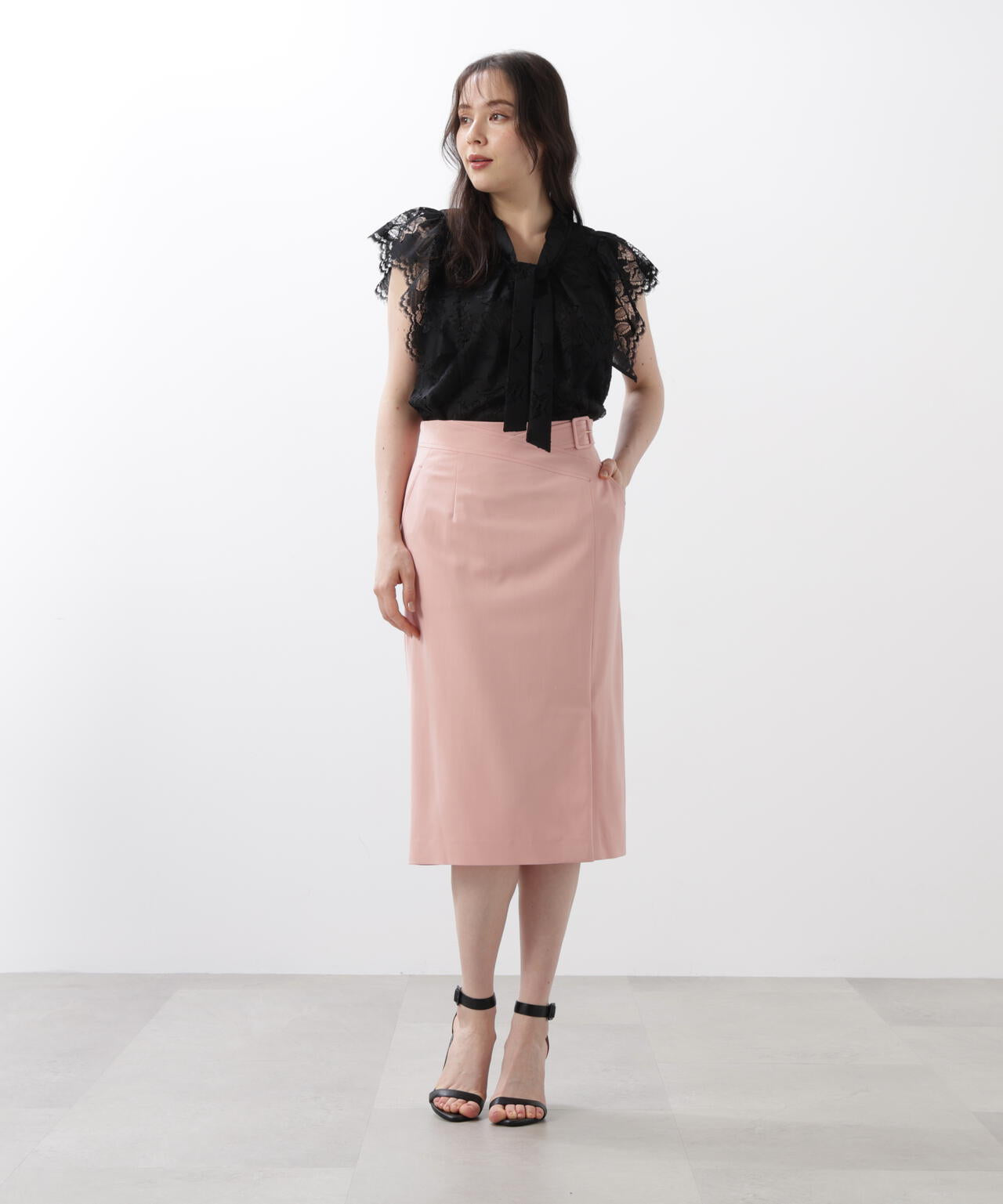 クロスベルトタイトスカート | PINKY&DIANNE（ピンキー&ダイアン