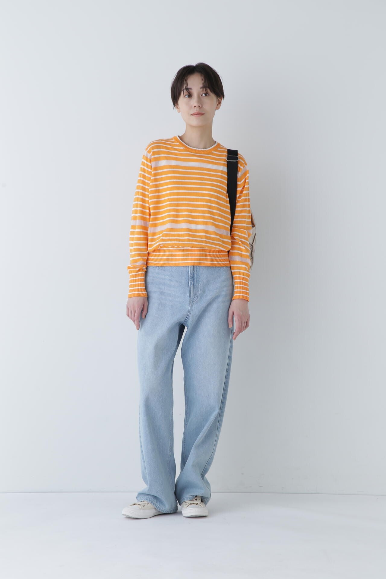 セミワイドデニム | human woman（ヒューマンウーマン） ｜【公式