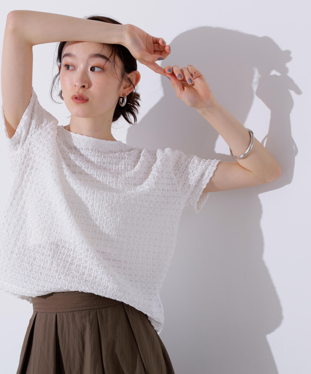 ポコポコボクシーカットソー | N. Natural Beauty Basic*（エヌ