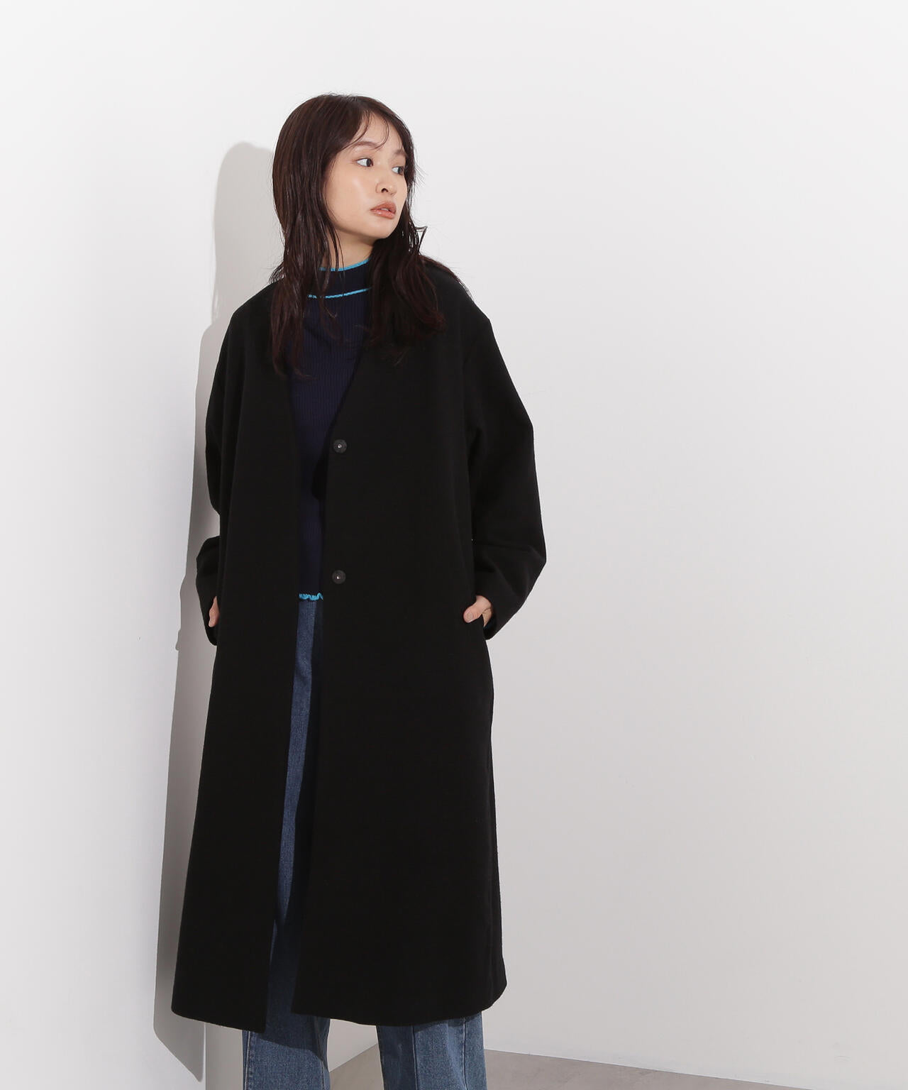 カラーレスロングコート | N. Natural Beauty Basic*（エヌ ナチュラル