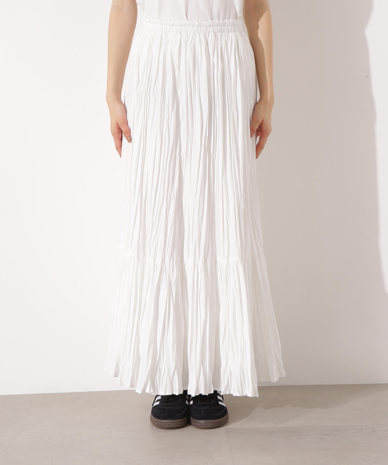 ティアードプリーツスカート | N. Natural Beauty Basic*（エヌ