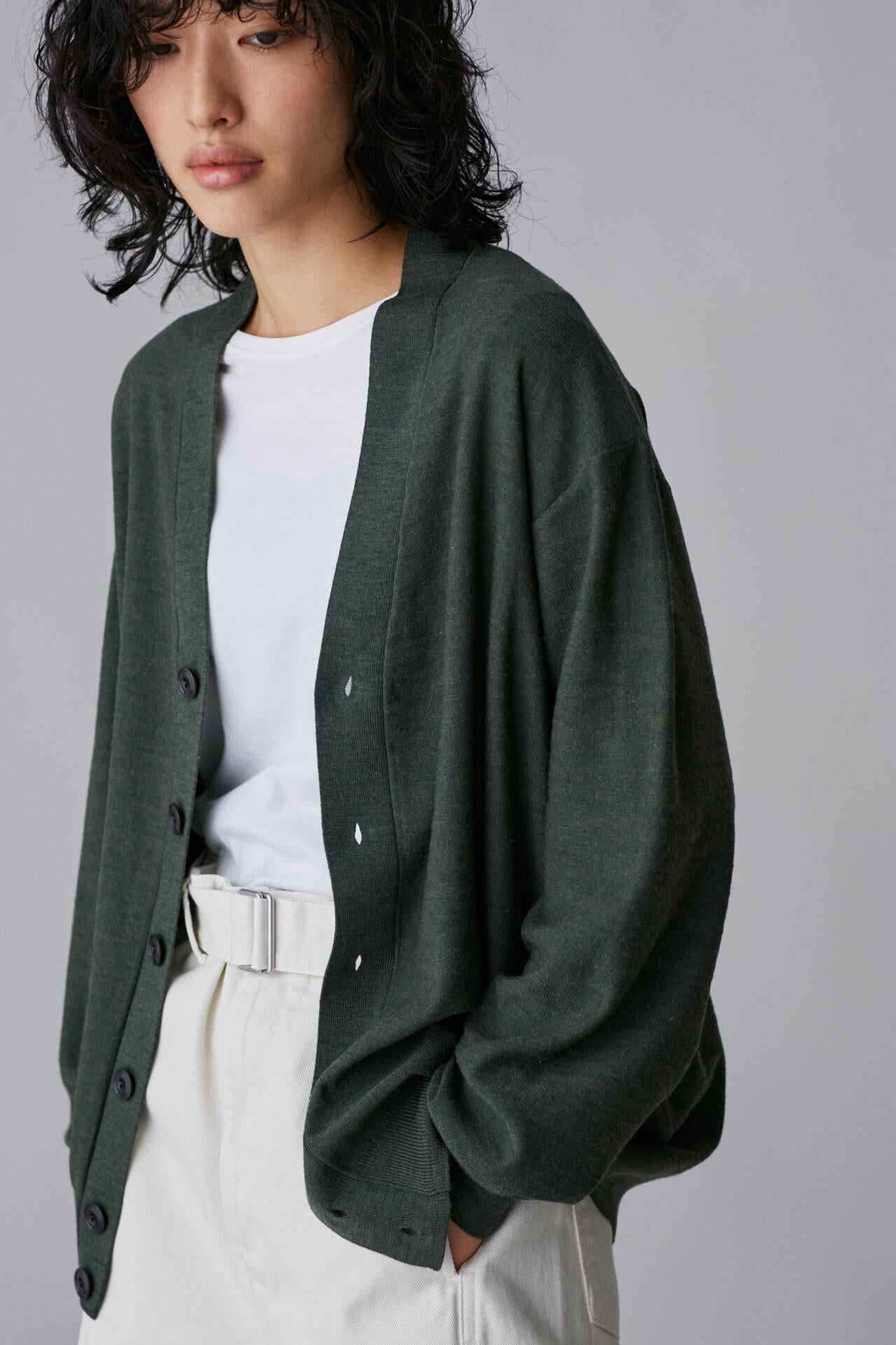 LEMAIRE / RELAXED TWISTED CARDIGAN | THE LIBRARY（ザ ライブラリー