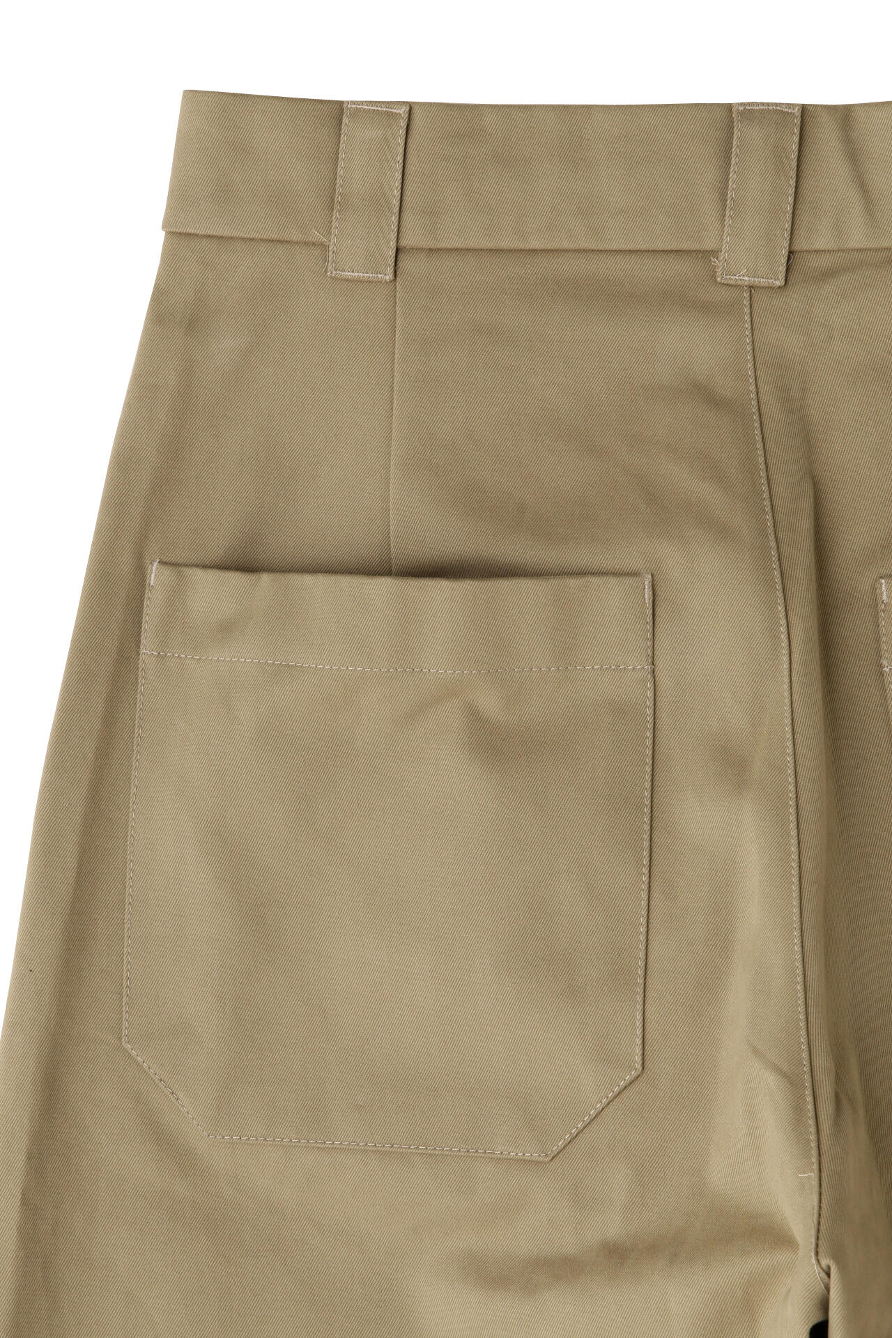 STUDIO NICHOLSON / PEACHED COTTON TWILL DEEP PLEAT VOLUME PANT