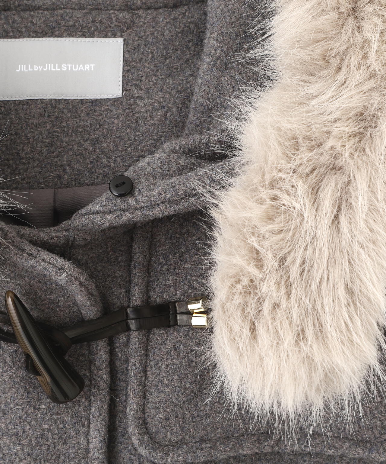 フェイクファー付ショートダッフルコート | JILL by JILL STUART（ジル
