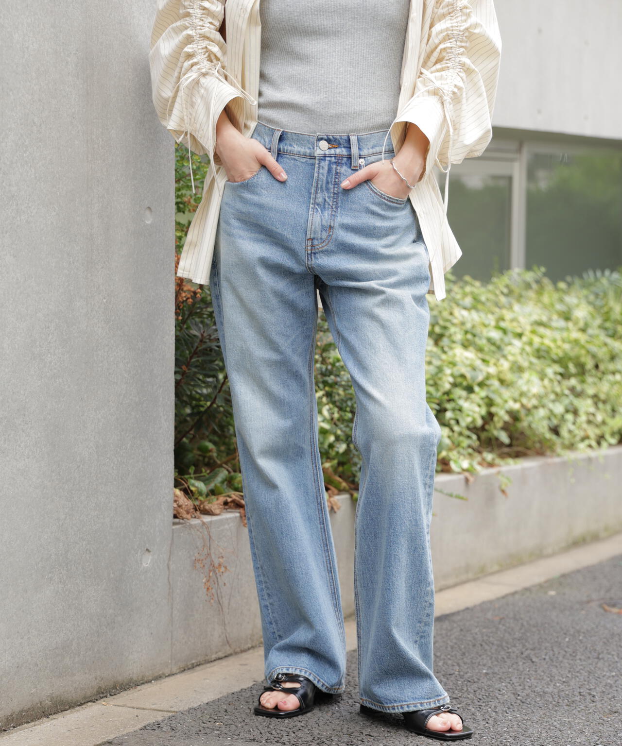 PRADA スキニーデニム グレー サイズ30 PRADA スキニーデニム グレー