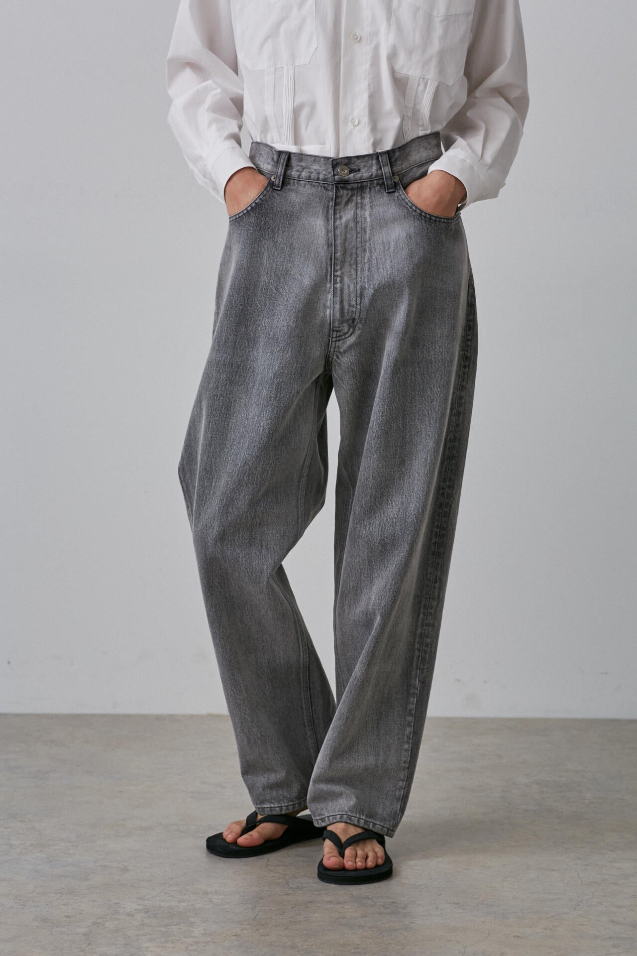 YLÈVE / 13.5oz DENIM BAGGY FADE | YLÈVE（イレーヴ） ｜【公式】通販