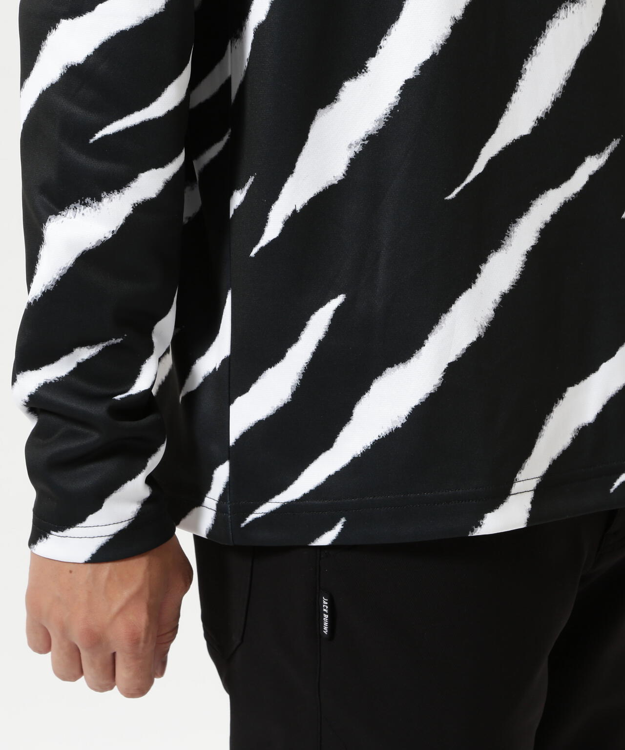 KARUISHI長袖モックネックカットソー | Jack Bunny!!（ジャックバニー