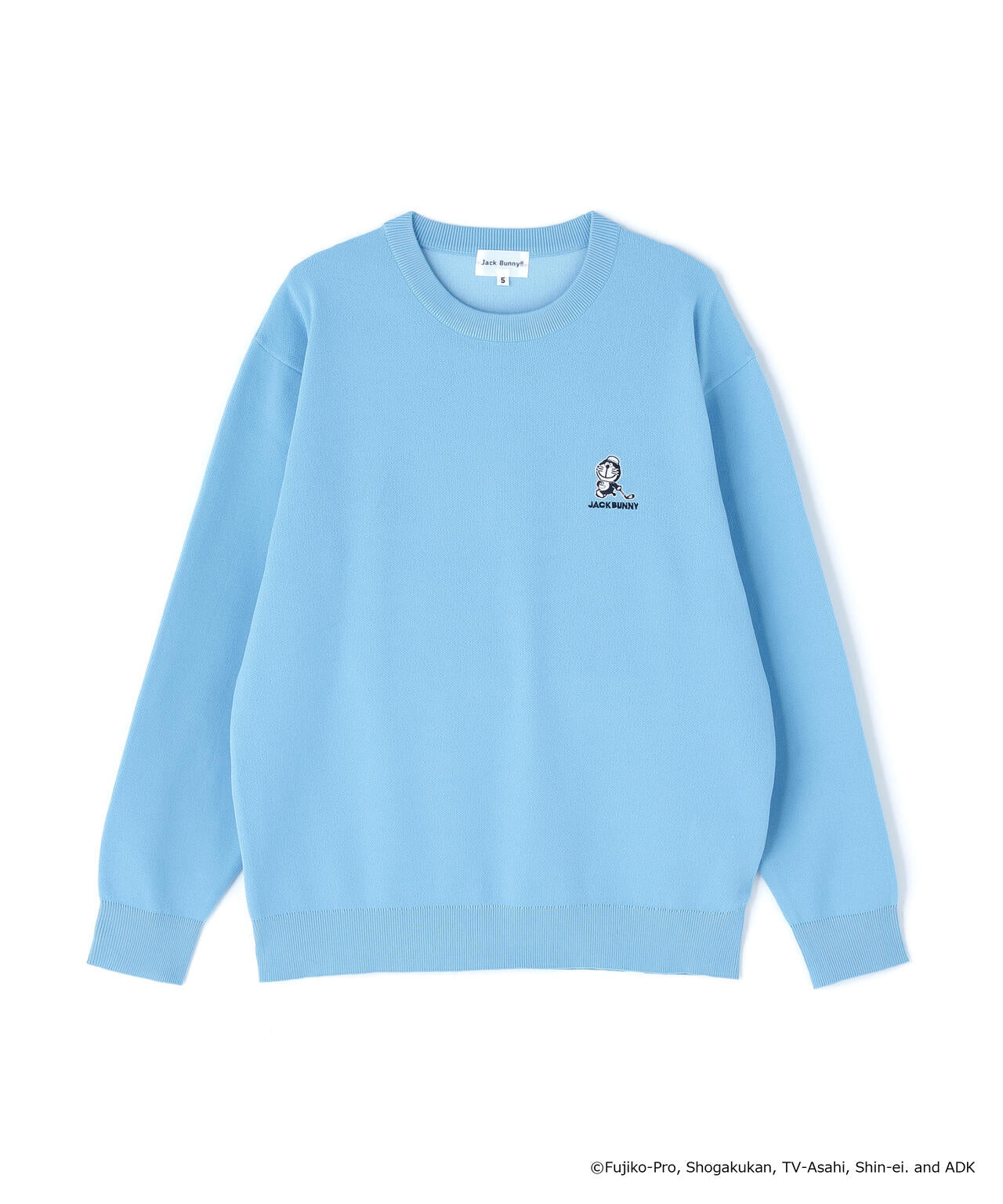 ドラえもん】ダブルジャガードクルーネックニットプルオーバー | Jack