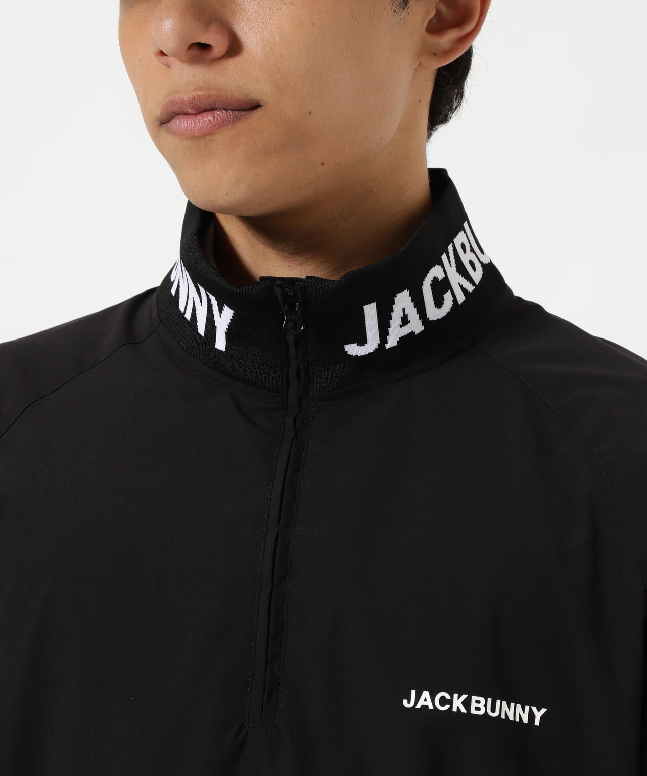 裏メッシュハーフジップアップブルゾン | Jack Bunny!!（ジャック