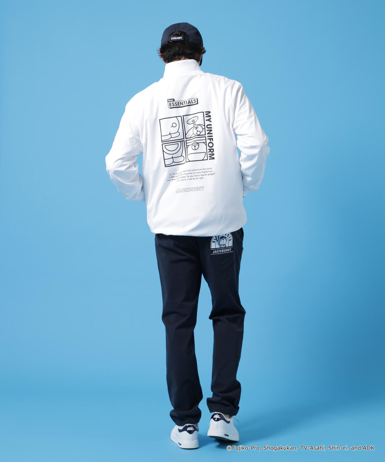 ドラえもん】PEスムースボンディングブルゾン | Jack Bunny