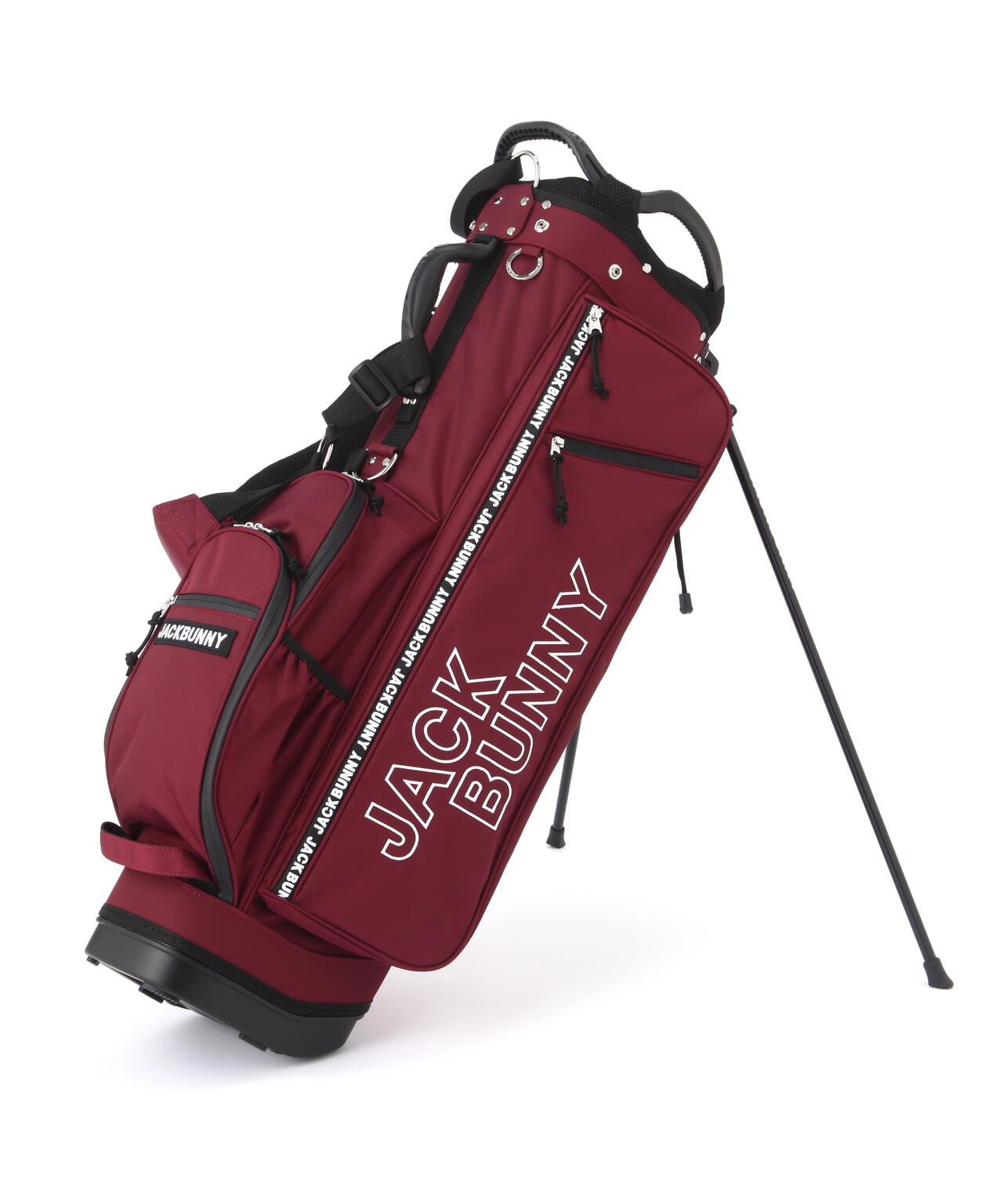 ジャックバニー キャディバッグ ドラミちゃん 自立型 レッド 2025年