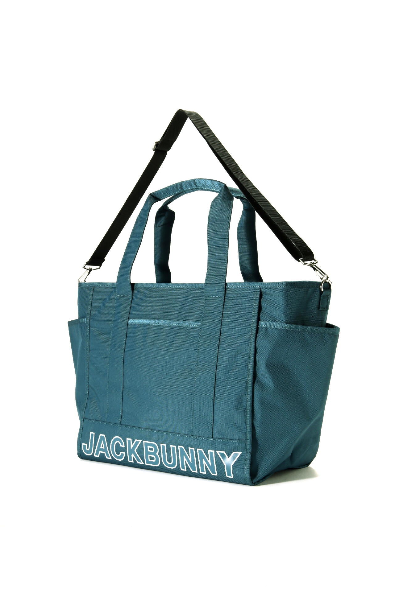 JACKBUNNY ロゴ入りトートバッグ ネイビー Jack Bunny!! ジャック