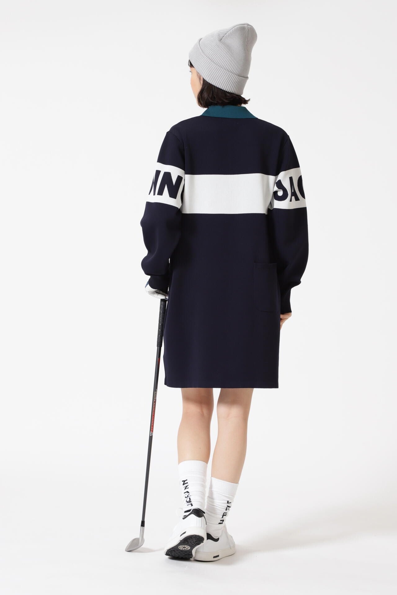 14G1×1P全面Wジャガードニットワンピース | Jack Bunny!!（ジャック