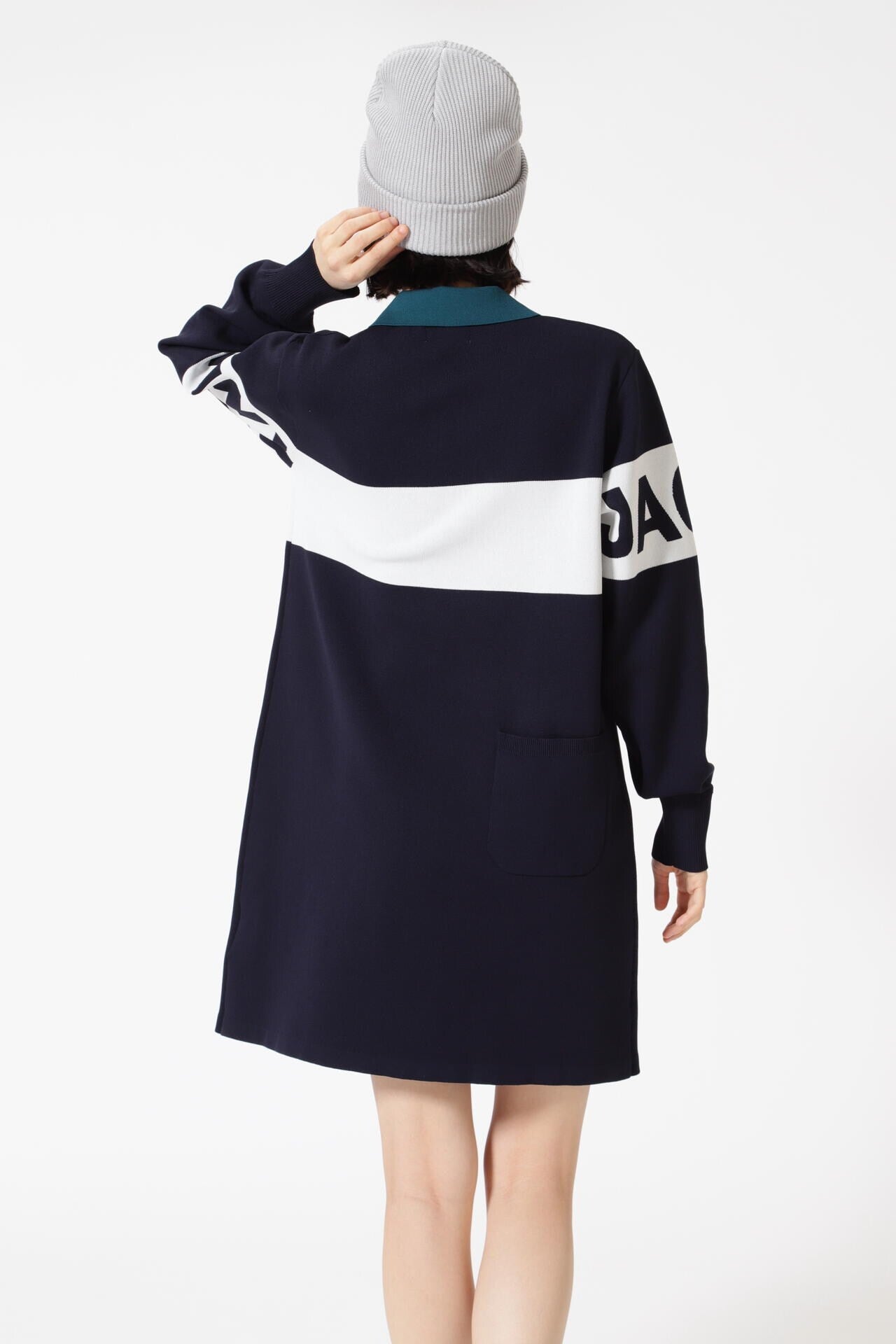 14G1×1P全面Wジャガードニットワンピース | Jack Bunny!!（ジャック