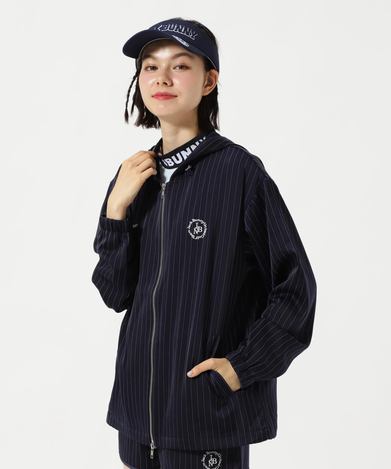 先染めストライプパーカー | Jack Bunny!!（ジャックバニー） ｜【公式