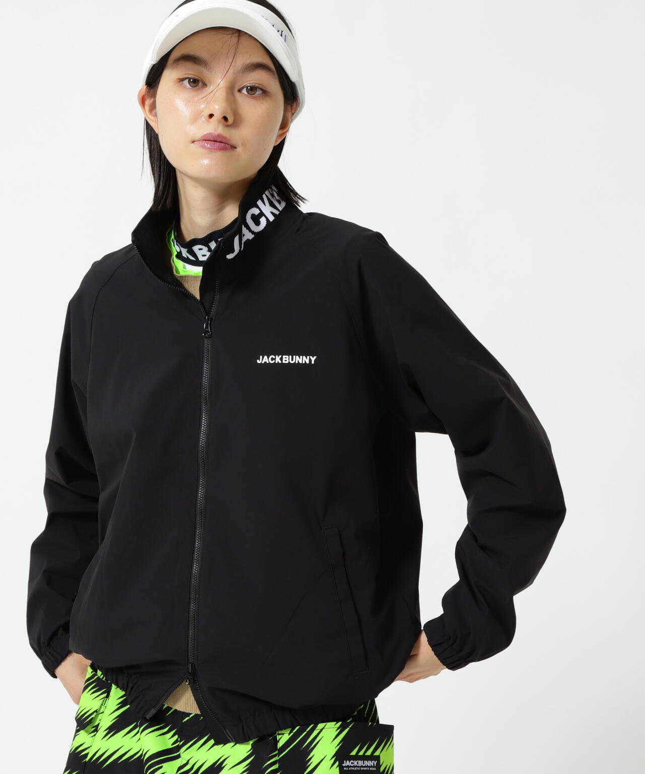 裏メッシュフルジップアップブルゾン | Jack Bunny!!（ジャックバニー