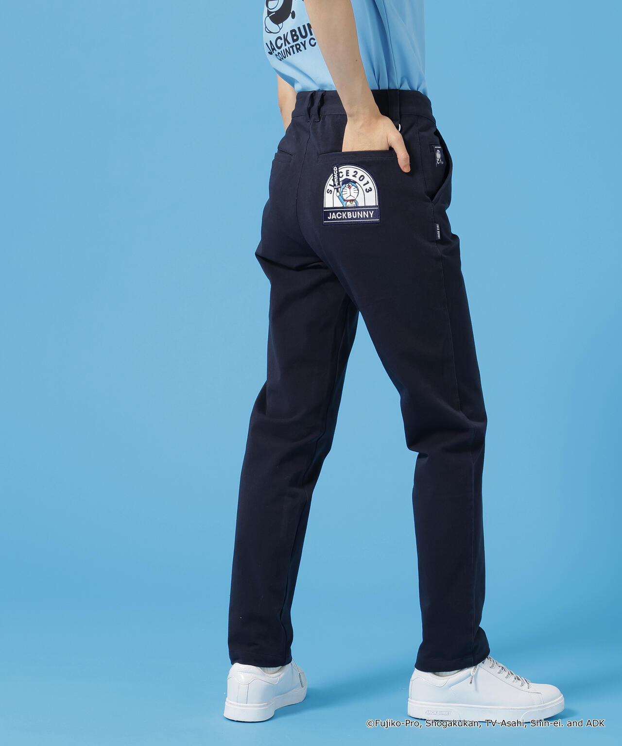 ドラえもん】2WAYストレッチツイルロングパンツ | Jack Bunny