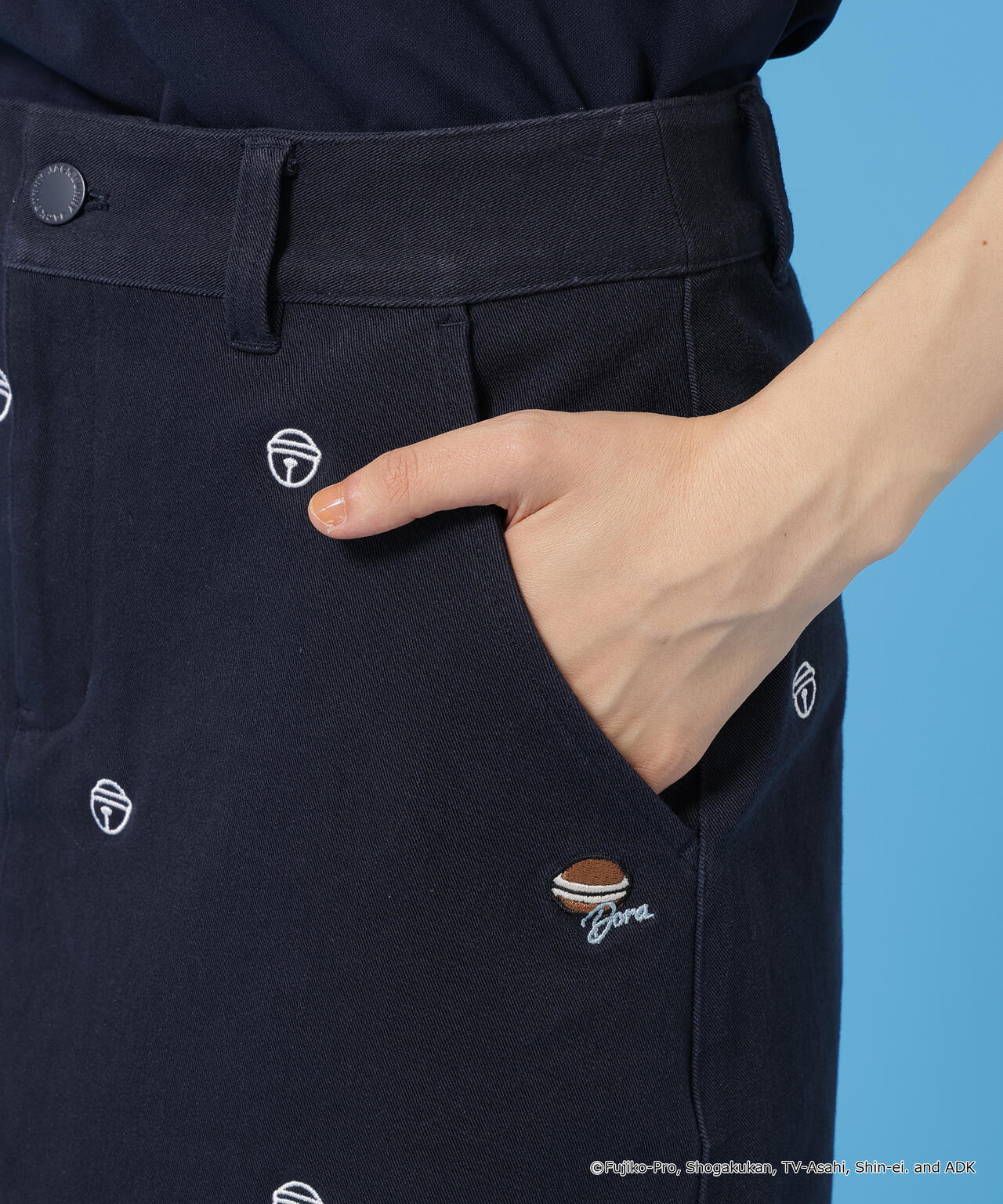 ドラえもん】2WAYストレッチツイル総柄スカート | Jack Bunny