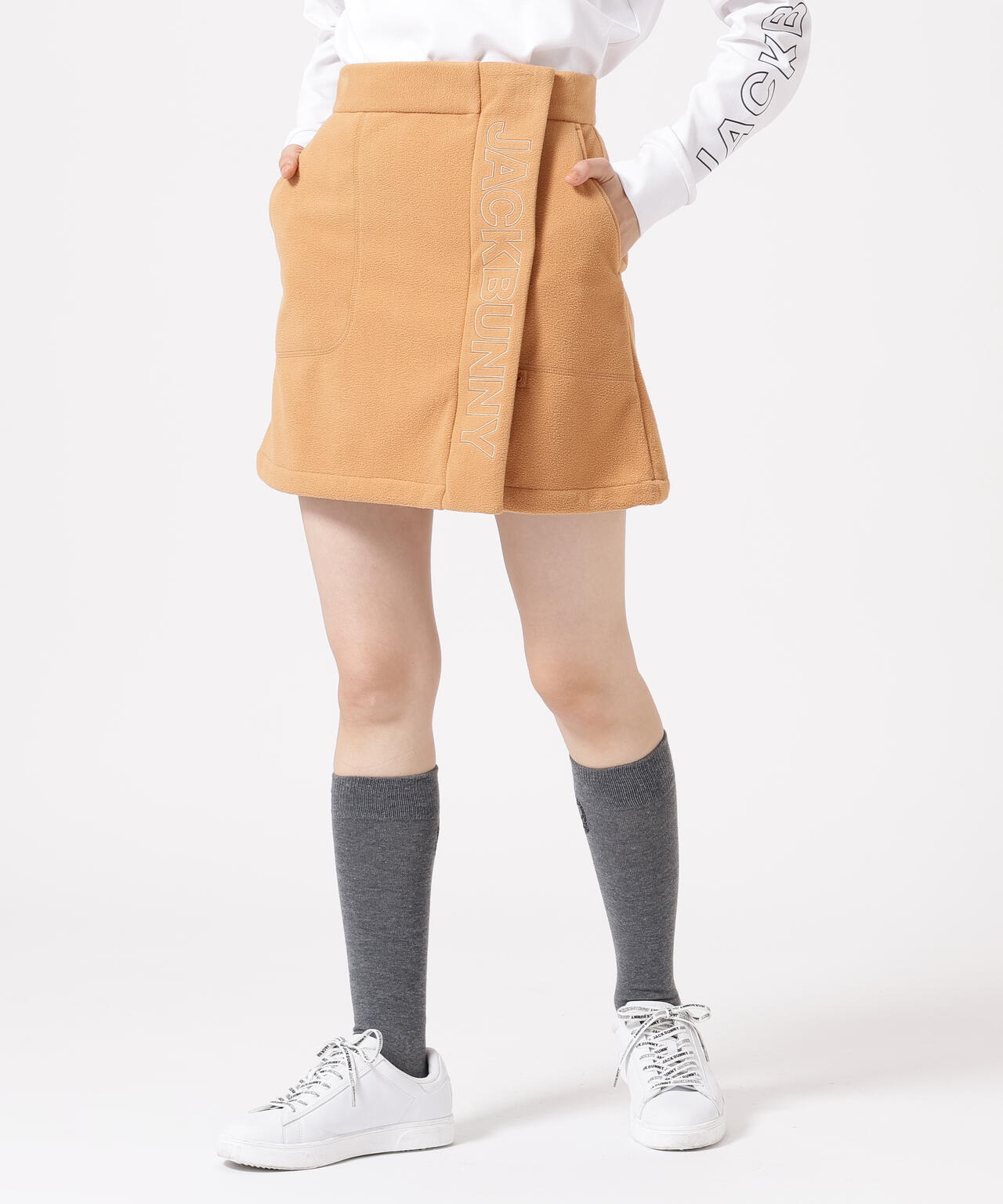ブロッキーフリース スカート | Jack Bunny!!（ジャックバニー