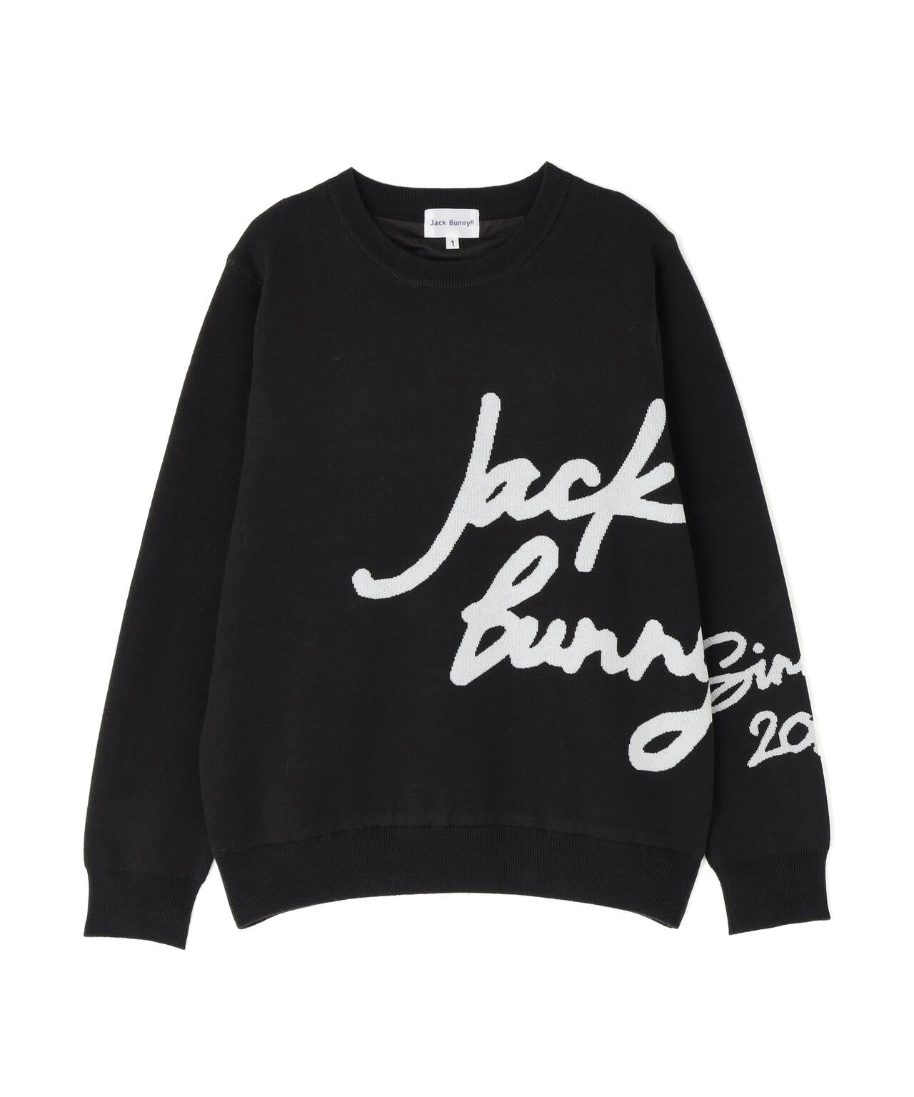 防風裏地付きクルーネックニットプルオーバー | Jack Bunny