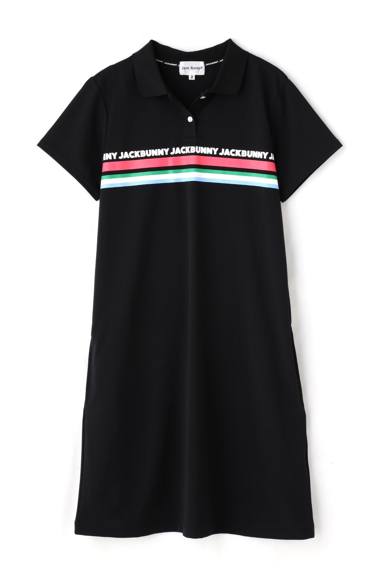 ZERO AQUA カノコ半袖ポロワンピース | Jack Bunny!!（ジャックバニー