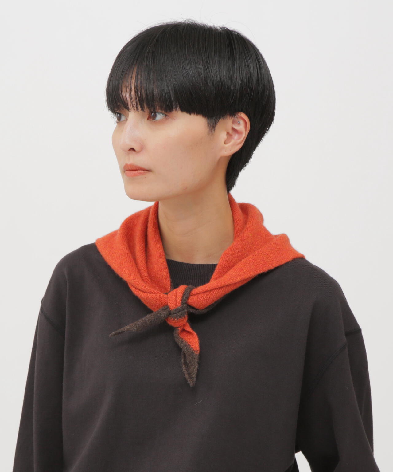 MHL TIPPED SCOUT SCARF | MARGARET HOWELL（マーガレット・ハウエル