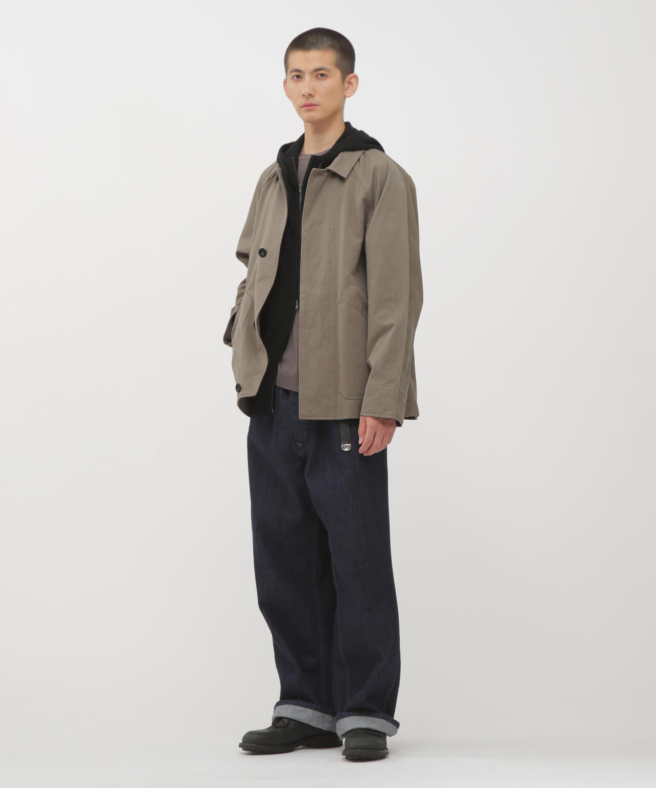 PLAIN COTTON DRILL BLOUSON | MARGARET HOWELL（マーガレット