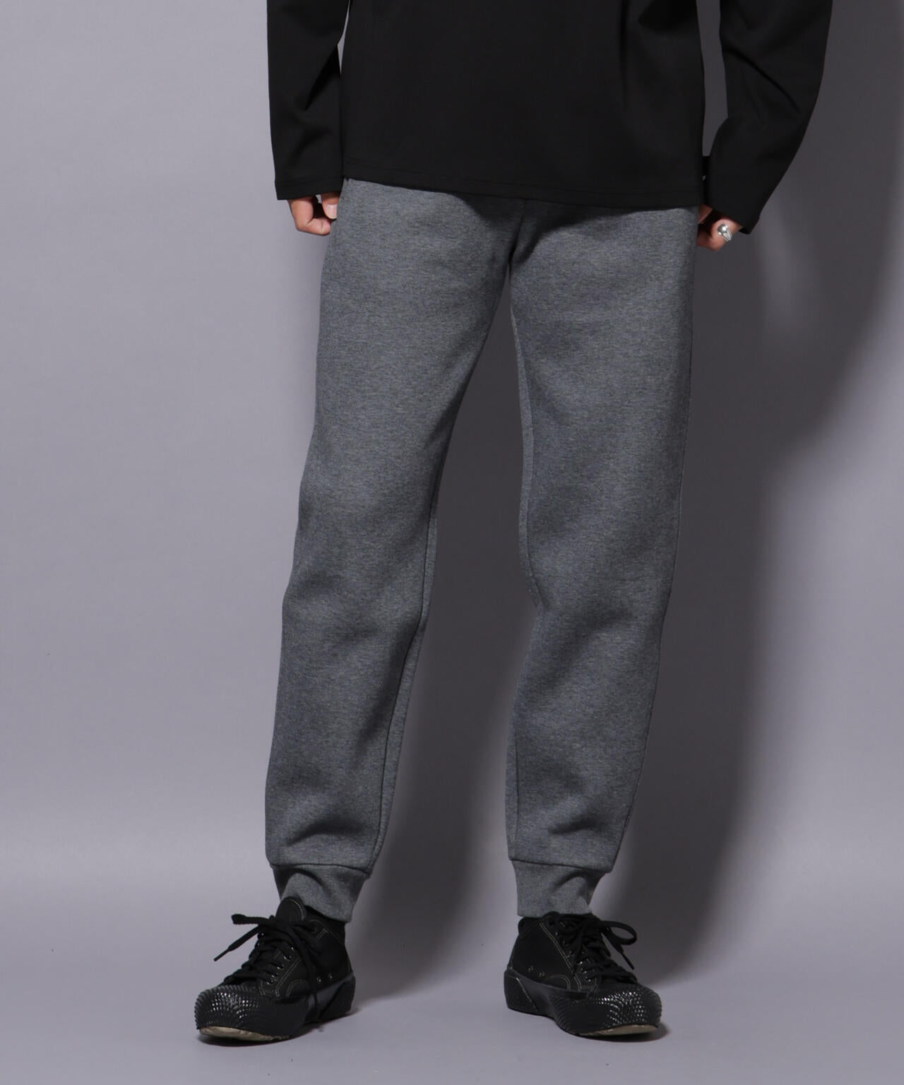 NJ/CLUB｣ コアフリース裏起毛ジョガーパンツ | NANO universe（ナノ