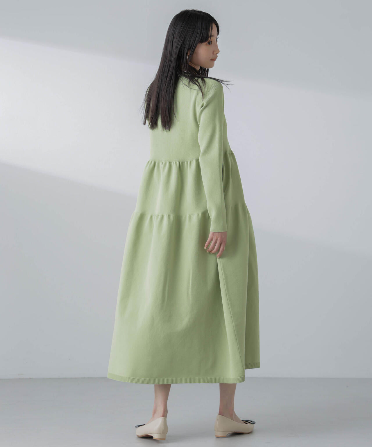 ティアードニットワンピース(セットアップ可) | NANO universe（ナノ