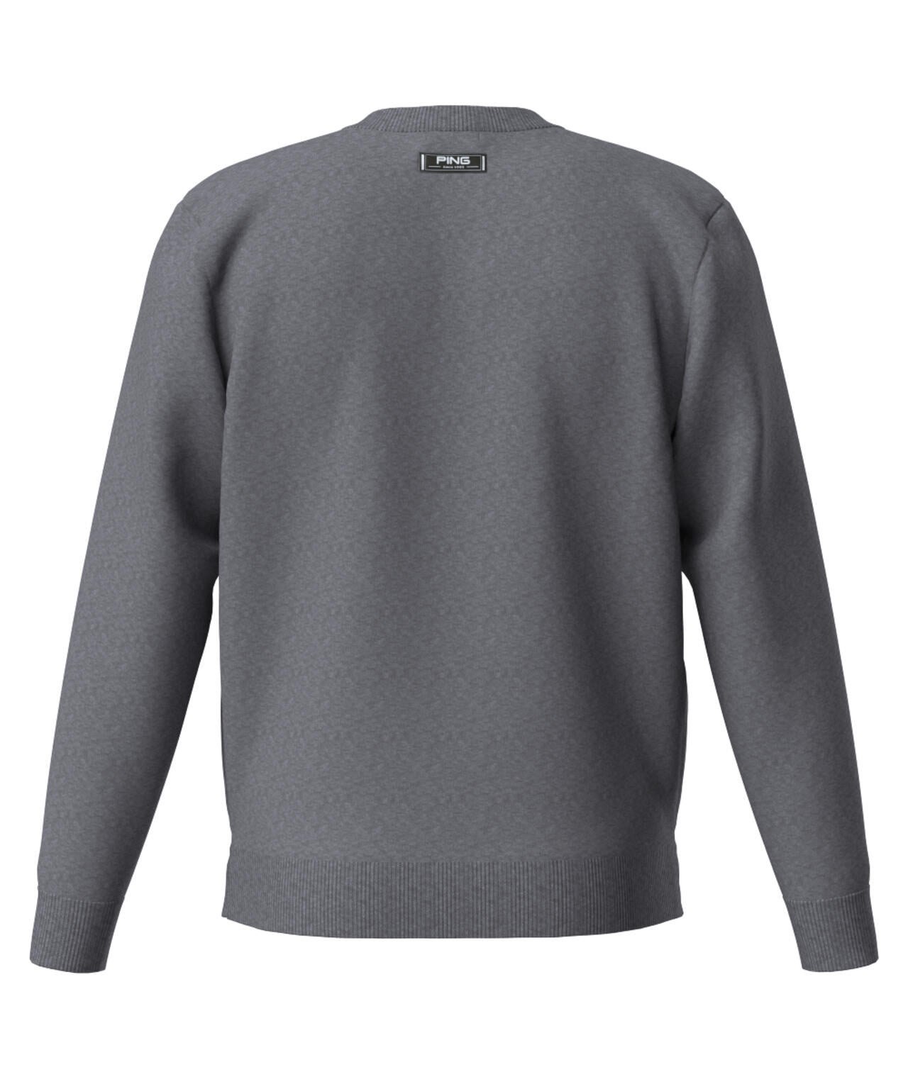 PING APPAREL】Mr.PINGジャカードクルーネックニットプルオーバー