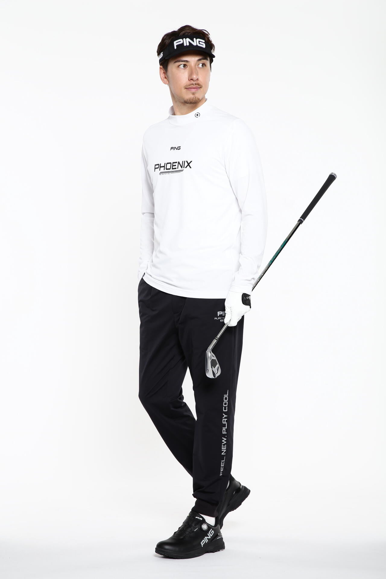 PING APPAREL】布帛裾リブ 撥水ジョガーパンツ ＜PERFORMANCE＞ (MENS